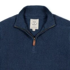 Hope & Henry Men's Organic Half Zip Cardigan Stitch Pullover Sweater, Navy Marl, X-Large 11 Hope & Henry Men's Organic Half Zip Cardigan Stitch Pullover Sweater, Navy Marl, X-Large -Refrigiwear Sale Shop GUEST a8a739fc efc4 4337 8f7b ea56448ccba0