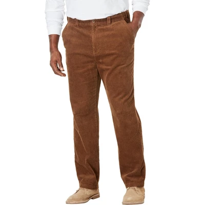 KingSize Men's Big & Tall Six-Wale Corduroy Plain Front Pants 4 KingSize Men's Big & Tall Six-Wale Corduroy Plain Front Pants - Image 4