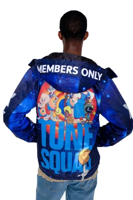 Members Only Men's Spacejam Galaxy Midweight Jacket 5 Members Only Men's Spacejam Galaxy Midweight Jacket - Image 5