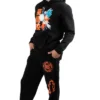 Dragonball Super Mens Black Hoodie & Sweatpants Combo