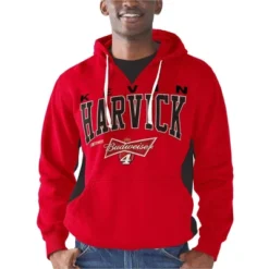 G-III Sports Mens Kevin Harvick Hoodie Sweatshirt