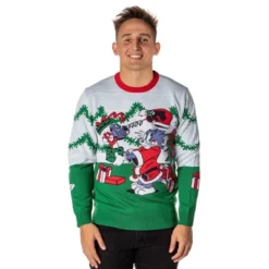 Tom And Jerry Men's Surprise Christmas Present Ugly Sweater Knit Pullover -Refrigiwear Sale Shop GUEST af1306b5 2f0c 4f19 9db7 e2d719f27a04