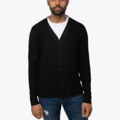 X RAY Men's Cotton Cardigan Sweater, V-Neck & Shawl Collar Soft Cable Knit Button Down Cardigan -Refrigiwear Sale Shop GUEST b055fc0c 244e 4615 9f87 d3f5d920399a