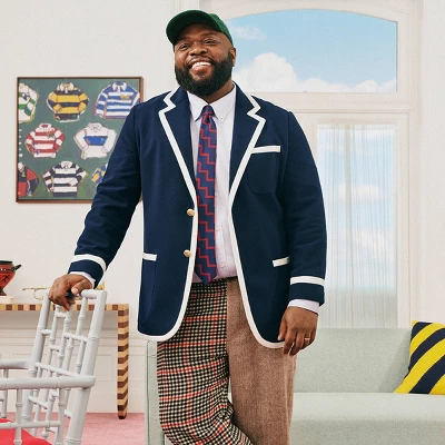 Men's Button Blazer - Rowing Blazers X Target 4 Men's Button Blazer - Rowing Blazers X Target - Image 4