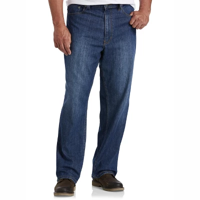 True Nation Basic Blue Relaxed-Fit Stretch Jeans - Men's Big And Tall 3 True Nation Basic Blue Relaxed-Fit Stretch Jeans - Men's Big And Tall - Image 3
