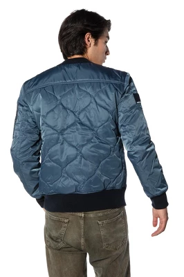 Members Only Men's Oval Quilt Bomber Jacket 4 Members Only Men's Oval Quilt Bomber Jacket - Image 4