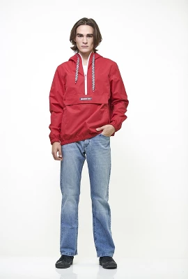 Members Only Men's Solid Pullover Jacket 3 Members Only Men's Solid Pullover Jacket - Image 3