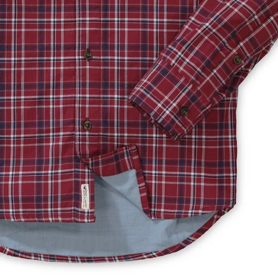 Hope & Henry Mens' Convertible Double Weave Button Down Shirt 2 Hope & Henry Mens' Convertible Double Weave Button Down Shirt - Image 2