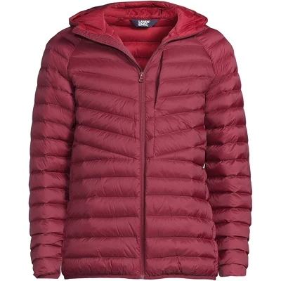 Lands' End Men's Wanderweight Ultralight Packable Hooded Down Jacket 6 Lands' End Men's Wanderweight Ultralight Packable Hooded Down Jacket - Image 6