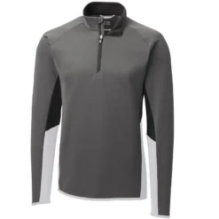 Cutter & Buck Traverse Colorblock Stretch Quarter Zip Mens Pullover -Refrigiwear Sale Shop GUEST c61e1566 35c8 41af 9531 6f9854f751e2