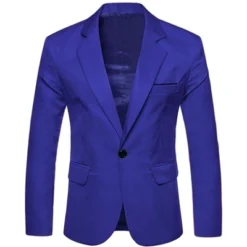 Lars Amadeus Men's Bussiness Casual Sport Coats Slim Fit One Button Dress Blazer -Refrigiwear Sale Shop GUEST c7badafd 95ea 440c b3db f29f4b31bb65
