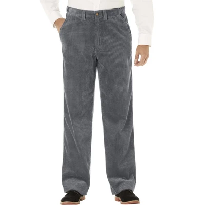 KingSize Men's Big & Tall Six-Wale Corduroy Plain Front Pants 1 KingSize Men's Big & Tall Six-Wale Corduroy Plain Front Pants
