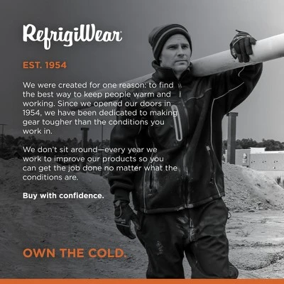 RefrigiWear Men's Insulated PolarForce Hybrid Fleece Jacket With HiVis Piping 4 RefrigiWear Men's Insulated PolarForce Hybrid Fleece Jacket With HiVis Piping - Image 4