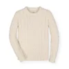 Hope & Henry Mens' Organic Cotton Fisherman Sweater