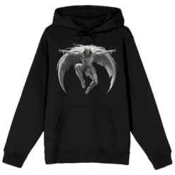 Marvel Moon Knight Marc Spector With Cape And Hood Men's Black Hoodie -Refrigiwear Sale Shop GUEST ccdd7a2d a847 4d5c 8ce9 0b56a0fd29ac