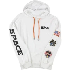 Elevenparis Mens NASA Hoodie Sweatshirt