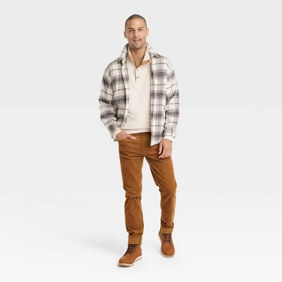 Men's Quilted Snap Pullover Sweatshirt - Goodfellow & Co™ 2 Men's Quilted Snap Pullover Sweatshirt - Goodfellow & Co™ - Image 2