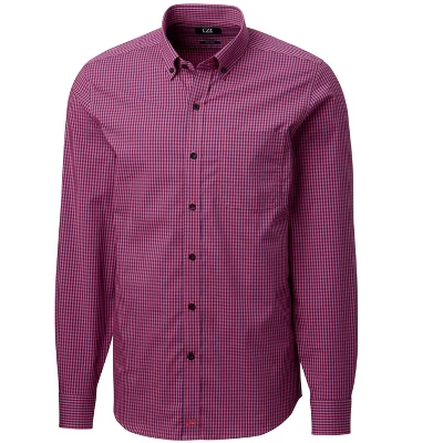 Cutter & Buck Mens Anchor Gingham Tailored Fit 6 Cutter & Buck Mens Anchor Gingham Tailored Fit - Image 6