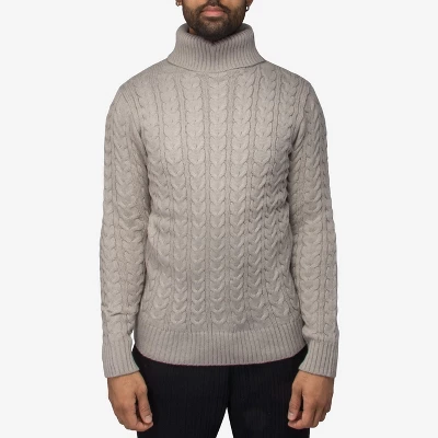 X RAY Men's Cable Knit Roll Neck Sweater(Available In Big & Tall) 11 X RAY Men's Cable Knit Roll Neck Sweater(Available In Big & Tall) - Image 11