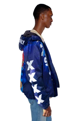 Members Only Men's Spacejam Galaxy Midweight Jacket 3 Members Only Men's Spacejam Galaxy Midweight Jacket - Image 3