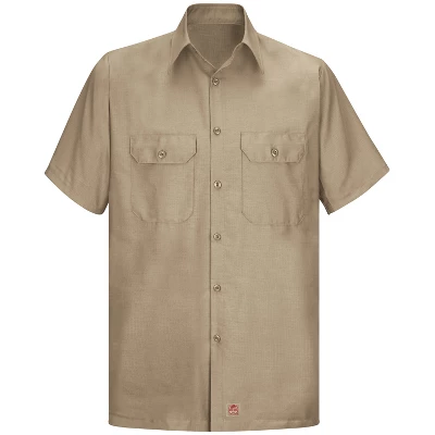 Red Kap® Men's Short Sleeve Solid Rip Stop Shirt 6 Red Kap® Men's Short Sleeve Solid Rip Stop Shirt - Image 6