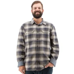 Men's Ecoths Heywood Relaxed Fit Long Sleeve Button Down Shirt -Refrigiwear Sale Shop GUEST e1c18007 6f31 4290 a364 9b46b9da7047