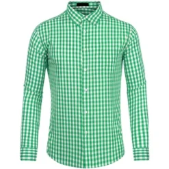 Lars Amadeus Men's Button Down Long Sleeves Gingham Plaid Dress Shirts 14 Lars Amadeus Men's Button Down Long Sleeves Gingham Plaid Dress Shirts -Refrigiwear Sale Shop GUEST e3c7033e ca6f 45f1 b127 ef38e11f4034