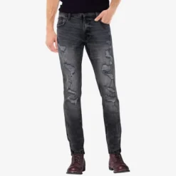 RAW X Men's Stretch Distressed Jeans -Refrigiwear Sale Shop GUEST e8da8284 039b 4a98 a390 4aba201bec83