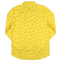 Nintendo Pokemon Pikachu Adult Button Down Long Sleeve Yellow Shirt -Refrigiwear Sale Shop GUEST e95b16f1 59c9 4895 8c1c 465826a6a3fc