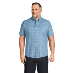 Lands' End Men's Short Sleeve Traditional Fit No Iron Sportshirt 10 Lands' End Men's Short Sleeve Traditional Fit No Iron Sportshirt -Refrigiwear Sale Shop GUEST ea1fcd53 68e6 47d4 b162 797becb7bbad