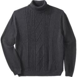Liberty Blues Men's Big & Tall ™ Shoreman's Cable Knit Turtleneck Sweater 5 Liberty Blues Men's Big & Tall ™ Shoreman's Cable Knit Turtleneck Sweater -Refrigiwear Sale Shop GUEST ebe812d1 0ae4 4585 a43f 63f6994ab46a