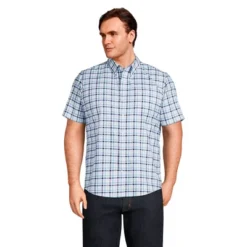 Lands' End Men's Short Sleeve Traditional Fit No Iron Sportshirt 11 Lands' End Men's Short Sleeve Traditional Fit No Iron Sportshirt -Refrigiwear Sale Shop GUEST ec692a6c 201e 4028 9ac9 84f1d33e5964