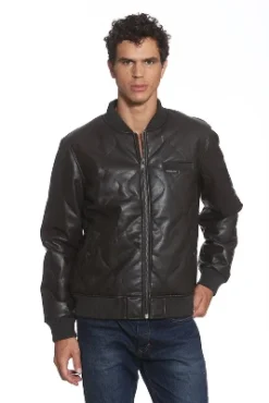 Members Only Men's Faux Leather Oval Quilted Bomber 5 Members Only Men's Faux Leather Oval Quilted Bomber -Refrigiwear Sale Shop GUEST ed48aa37 02e1 4762 a4dd f13395b298cb
