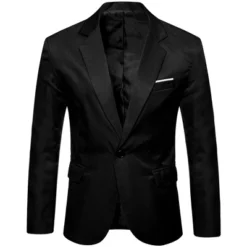 Lars Amadeus Men's Bussiness Casual Sport Coats Slim Fit One Button Dress Blazer -Refrigiwear Sale Shop GUEST ef3e6b44 6e48 45d5 8e93 30c89028b599