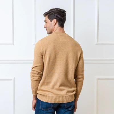 Hope & Henry Mens' Long Sleeve Pullover Sweater Henley 3 Hope & Henry Mens' Long Sleeve Pullover Sweater Henley - Image 3
