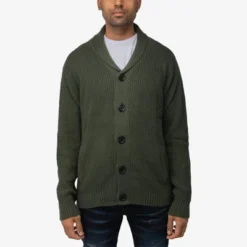 X RAY Men's Shawl Collar Cardigan -Refrigiwear Sale Shop GUEST f37287e1 c410 42f7 9a2b 12451d5b9f93