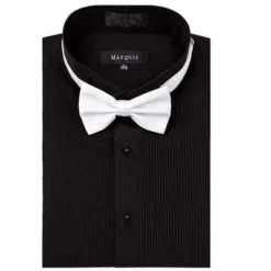Marquis Wing Tip Collar Regular Fit Tuxedo Dress Shirt With Bow Tie 7 Marquis Wing Tip Collar Regular Fit Tuxedo Dress Shirt With Bow Tie -Refrigiwear Sale Shop GUEST f7da0bac 9b12 48cb 8037 3fe9d0f1daaa
