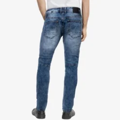 RAW X Men's Stretch Moto Denim Jeans(plus Size Pant In Available)