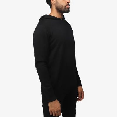 X RAY Men's Hooded Long Sleeve Sweatshirt Solid Casual Pullover Hoodie Sweater 2 X RAY Men's Hooded Long Sleeve Sweatshirt Solid Casual Pullover Hoodie Sweater - Image 2