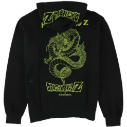 Elevenparis Mens Laspen Hoodie Sweatshirt, Black, Small