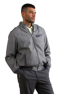 Members Only - Men's Anderson Glen Plaid Iconic Racer Jacket 1 Members Only - Men's Anderson Glen Plaid Iconic Racer Jacket