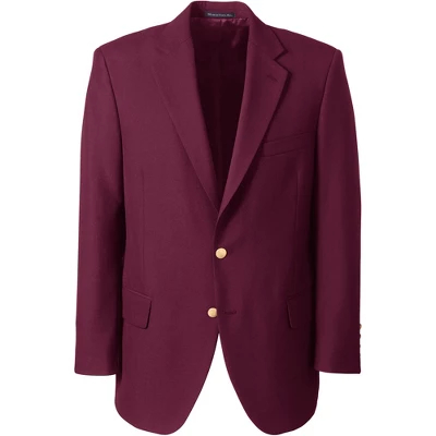 Lands' End School Uniform Men's Hopsack Blazer 4 Lands' End School Uniform Men's Hopsack Blazer - Image 4