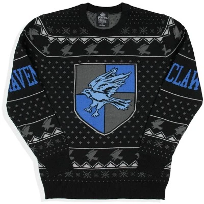 Harry Potter Men's House Crests Ugly Christmas Sweater - All 4 Houses Available 8 Harry Potter Men's House Crests Ugly Christmas Sweater - All 4 Houses Available - Image 8