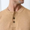 Hope & Henry Mens' Long Sleeve Pullover Sweater Henley